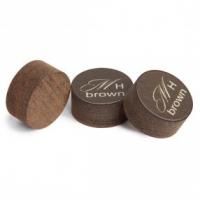 Наклейка для кия А. Меписашвили M-H brown 13,5 мм medium/hard 1 шт