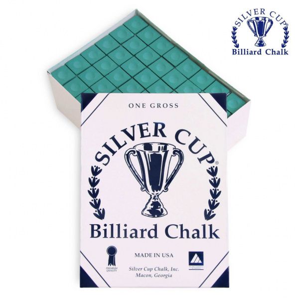 Мел Silver Cup Green (зеленый) упаковка 144шт