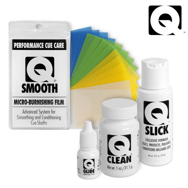 НАБОР МИКРОБУМАГИ ДЛЯ ПОЛИРОВКИ КИЯ Q SMOOTH 14ШТ. для бильярдного кия