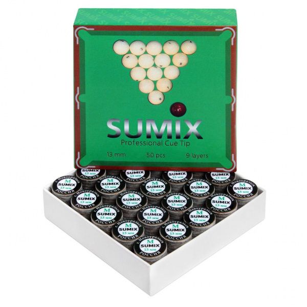Наклейка для кия Sumix ø13мм medium