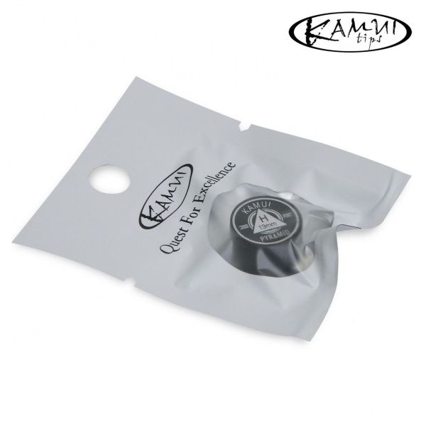 Наклейка Kamui Pyramide Black 13мм "H"