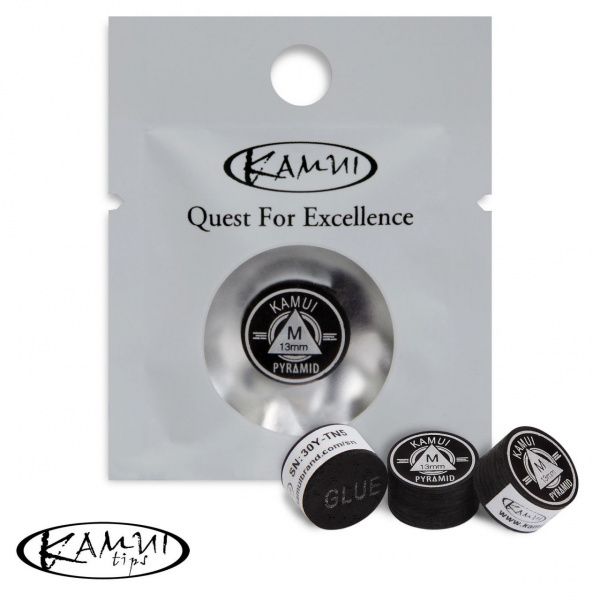 Наклейка Kamui Pyramide Black  13мм М