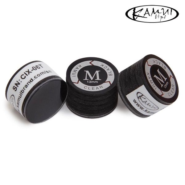 наклейка для кия "камуи" 13мм M Clear Black