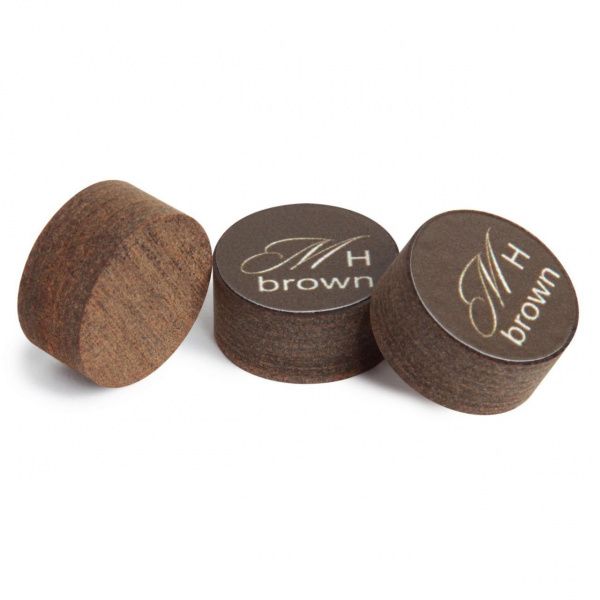 Наклейка для кия А. Меписашвили M-H brown 13,5 мм medium/hard 1 шт
