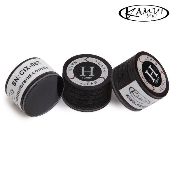 Наклейка Kamui Black Clear 13мм "Н"